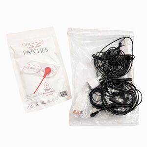 NEVER USED Grounding Set by EARTHING with Ground Therapy Patches